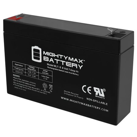 6V 7Ah SLA Replacement Battery for Mini Cooper S Porsche 918 Spyder -  MIGHTY MAX BATTERY, MAX3961579